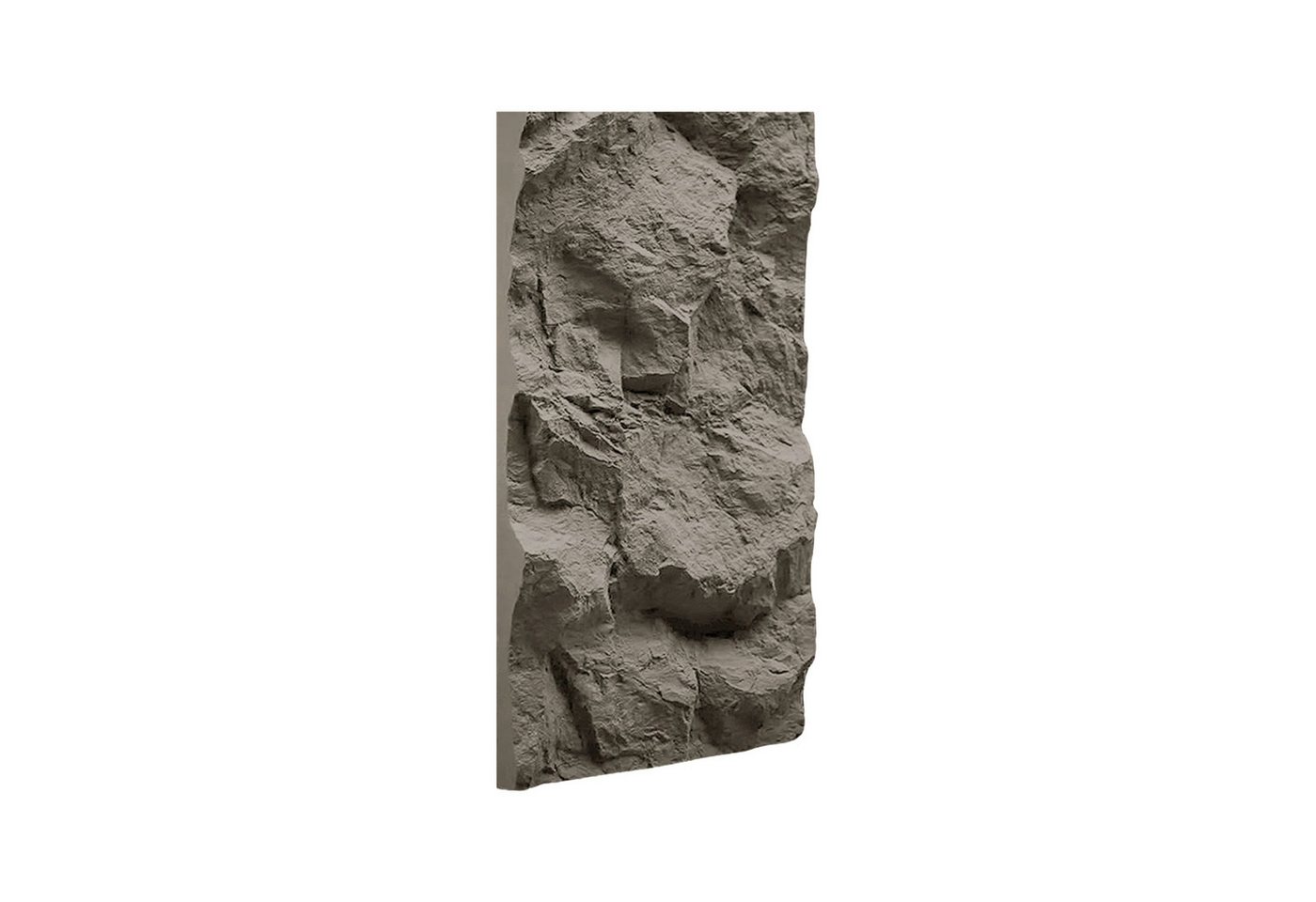 IZODEKOR 3D Wandpaneel PU Wandverkleidung 60x120 cm – 3D Steinpaneele in Natursteinoptik, BxL: 60x120 cm, 0,72 qm, (1 Paneel, 60x120 cm, 0,72 m², bis ca. 5 cm stark) wasserabweisend, robust, leicht, zuschneidbar, einfache Montage Bild 4