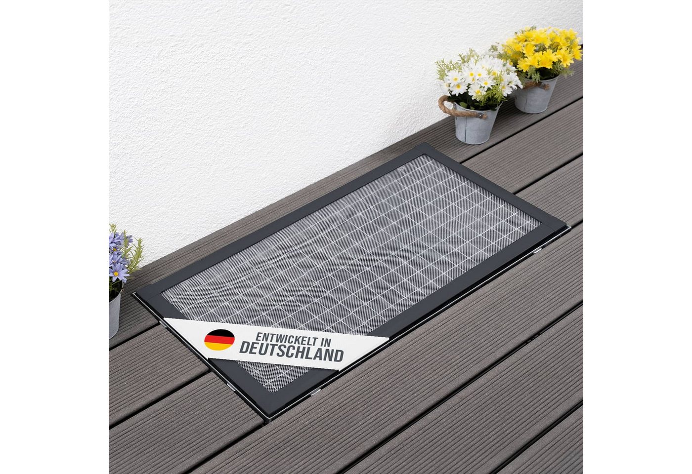 empasa Lichtschachtabdeckung "EXPERT", Kellerschachtabdeckung mit Schnellverschluss - EVA