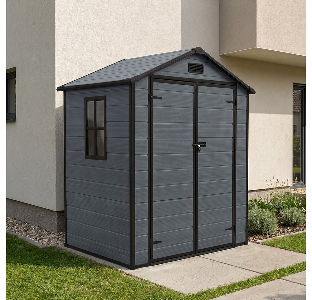 Mazovia Garten-Geräteschrank Gartenhaus für Garten, Terrasse und Zuhause, Wetterfest und UV-beständig Bild 4