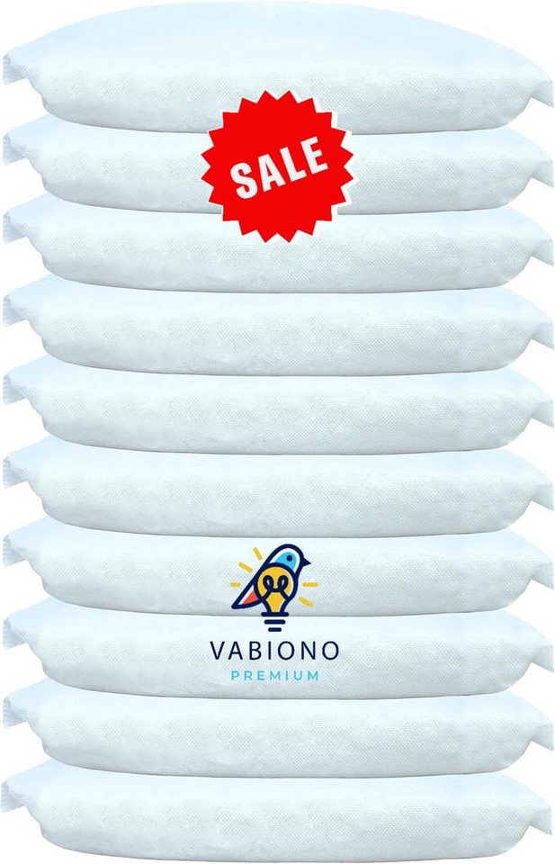 VABIONO Raumentfeuchter-Nachfüllpack 10 x 1,2 kg für Granulat Luftentfeuchter - kostengünstig + effektiv, für Entfeuchter, Geruchsneutral, kein Stromverbrauch, Deutsche Marke, kostenfreier Versand Bild 5