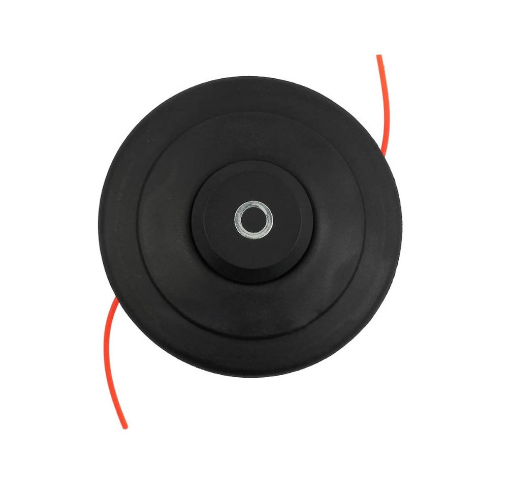 Trade-Shop Rasentrimmer-Ersatzspule Trimmerkopf passend für Fuxtec, Einhell, Echo, Ryobi Motorsense, 4.50 m Fadenlänge, (1-St), mit Tippautomatik / M10 x 1,25mm Linksgewinde / Nylon Doppelfaden Bild 3