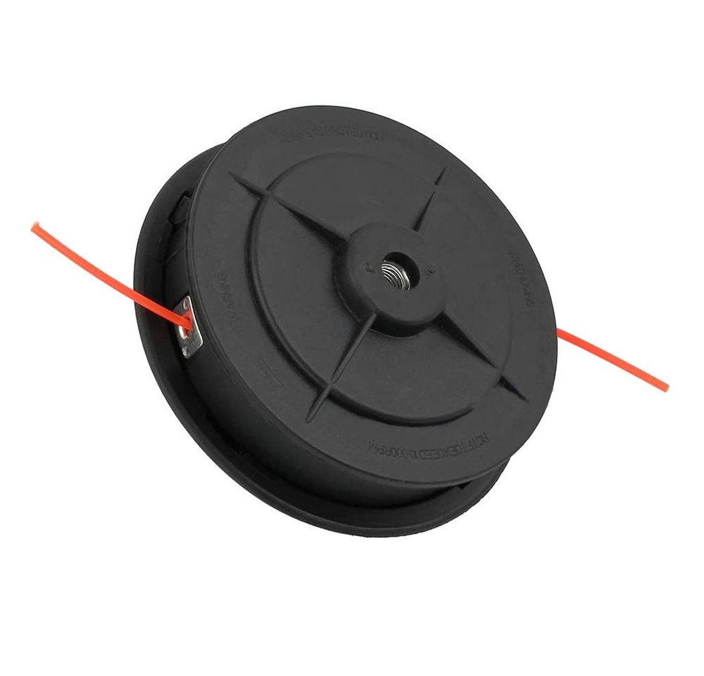 Trade-Shop Rasentrimmer-Ersatzspule Trimmerkopf passend für Fuxtec, Einhell, Echo, Ryobi Motorsense, 4.50 m Fadenlänge, (1-St), mit Tippautomatik / M10 x 1,25mm Linksgewinde / Nylon Doppelfaden Bild 4
