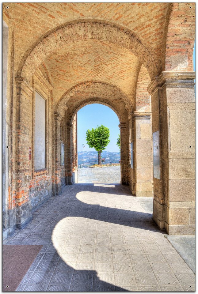 Wallario Sichtschutzzaunmatten Durchblick ins Weite Bild 3