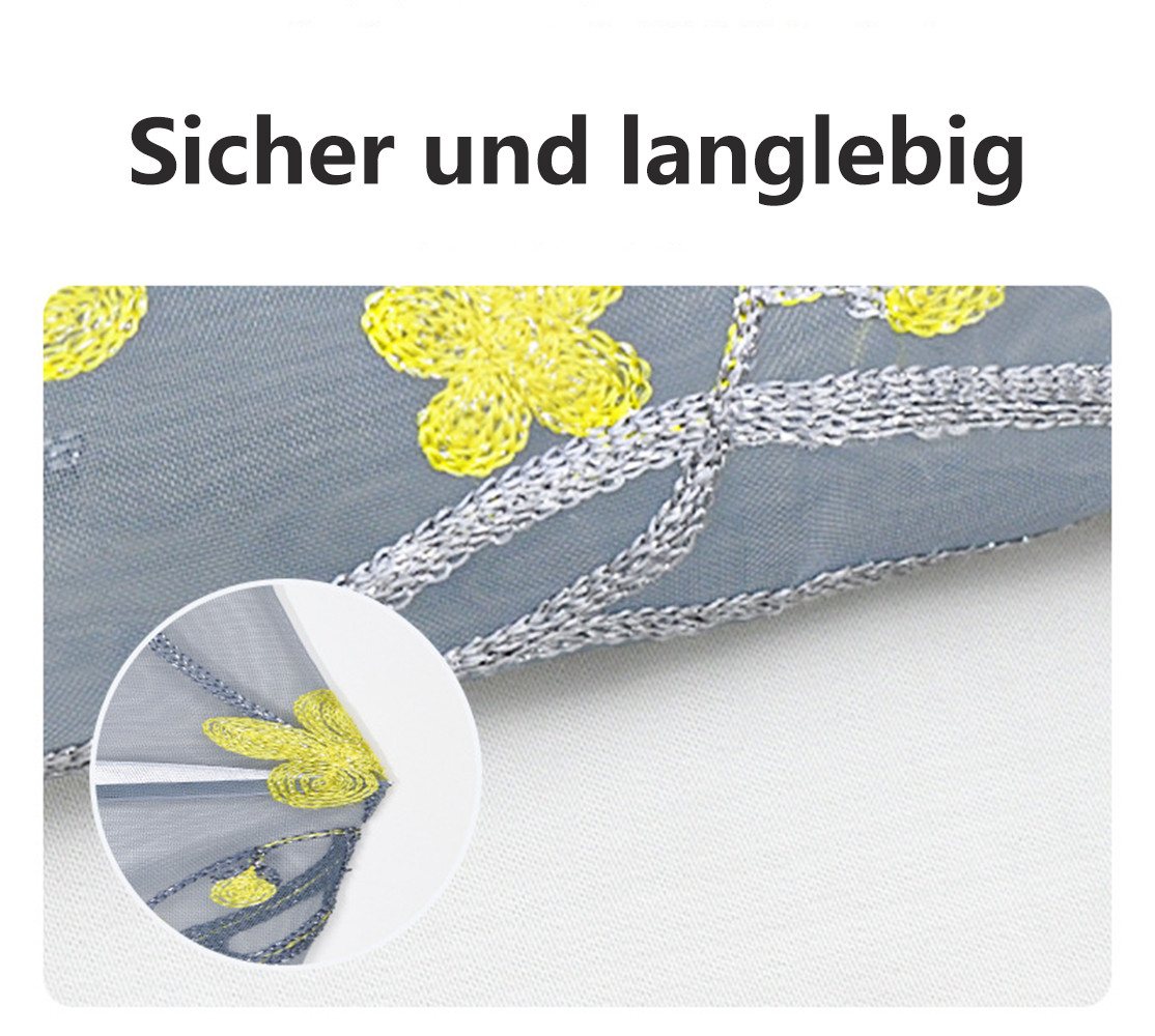 Jumpeak Insektenschutz-Fensterrahmen Fliegengitter Fenster Ohne Bohren,Insektenschutz Fenster Rollo, insektenschutz fenster mit rahmen, balkontür schiebetür,Dekoration Bild 4