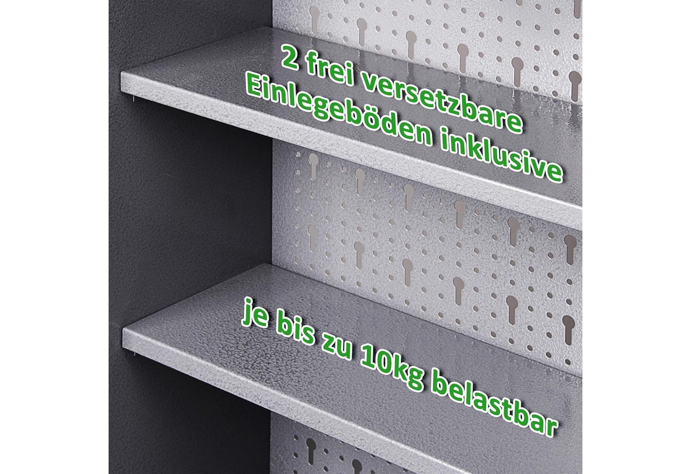 ONDIS24 Werkstatt-Set Ondis24 Werkstatt Set 240cm Werkbank Metallschrank Lochwand Bild 2