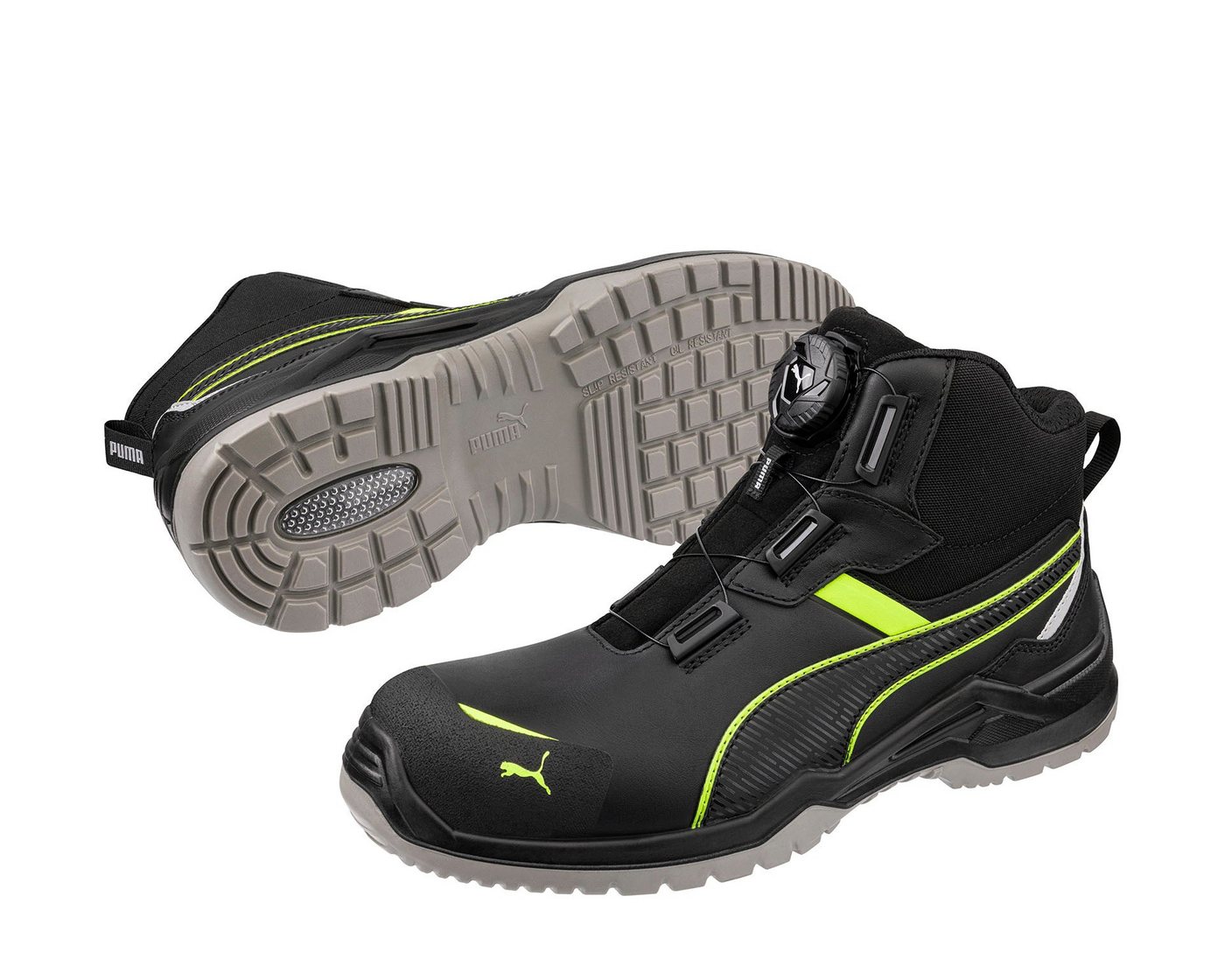 PUMA Safety PUMA SAFETY KRYPTON DISC MID Sicherheitsschuh S3S ESD Sicherheitsschuh Ölbeständige Laufsohle Bild 4