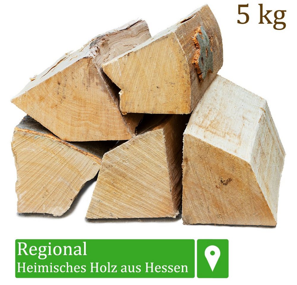 Flameup Kaminholz Brennholz Kaminholz Holz 5-500kg Ofen Kamin Kaminofen Buche 25 cm, 5 kg Bild 2