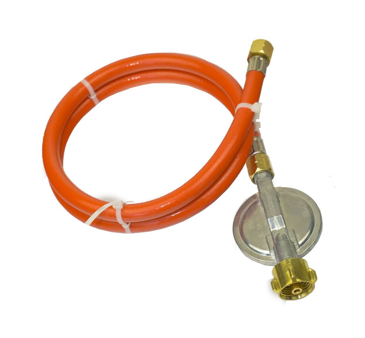 Smad Druckregler WYF-28L150-E, mit 1m Gasschlauch,Gaskühlschränkeund-grills