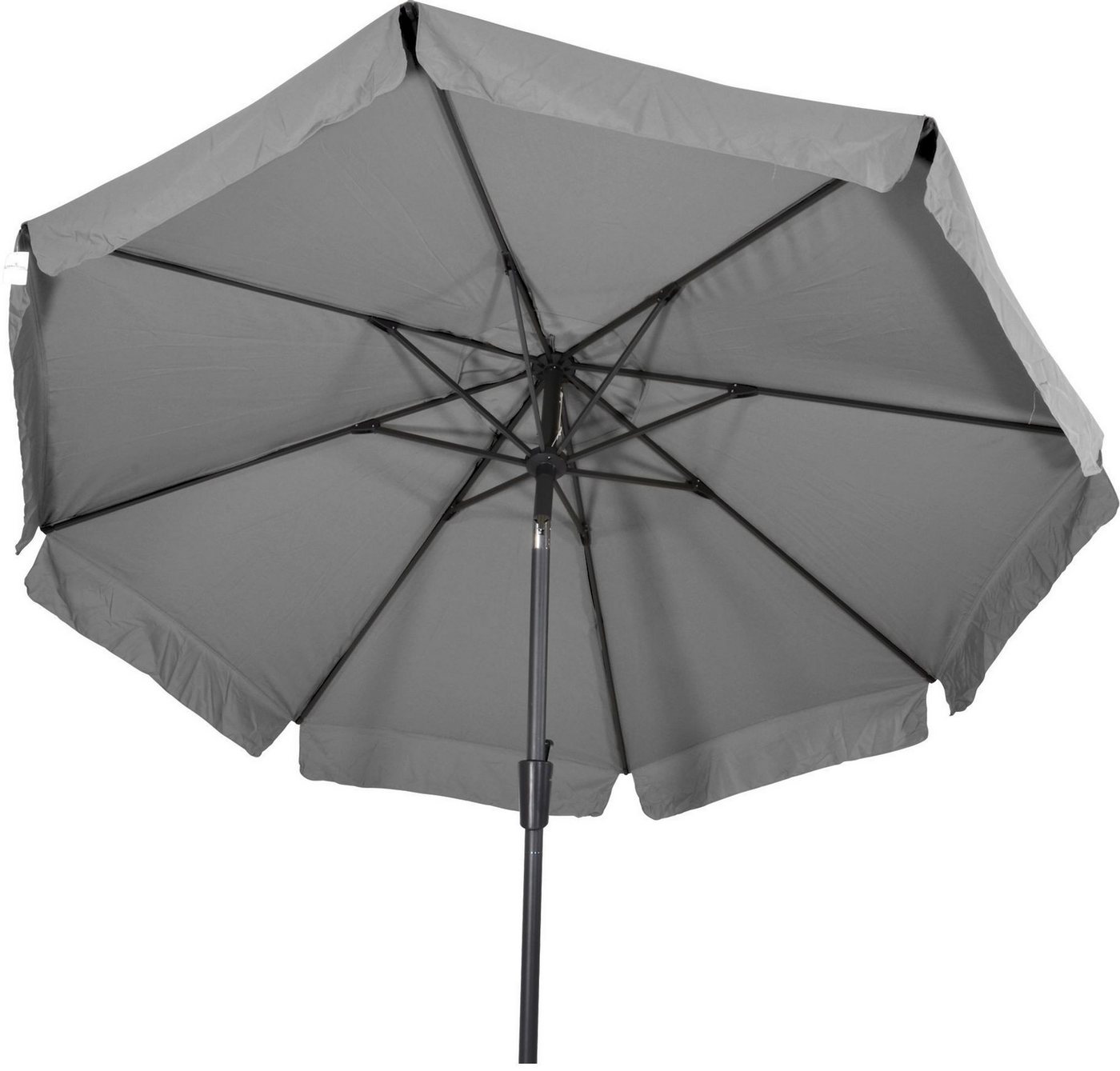 Lesli Living Sonnenschirm Lesli Living Sonnenschirm "Libra Grey" Grau Ø 3m mit UV-Schutz 30+ Bild 5
