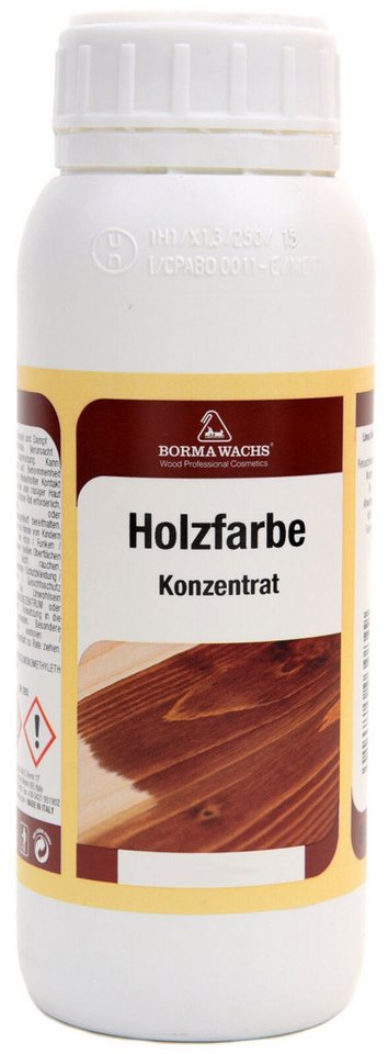 BORMA Holzbeize Konzentrat Beize "HOLZFARBE", Vielseitig einsetzbar und mischbar für individuelle Farbtöne. Bild 2