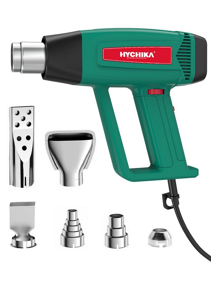 HYCHIKA Heißluftgebläse HYCHIKA 1800W Hot Air Gun Kit, (1-tlg) Bild 2