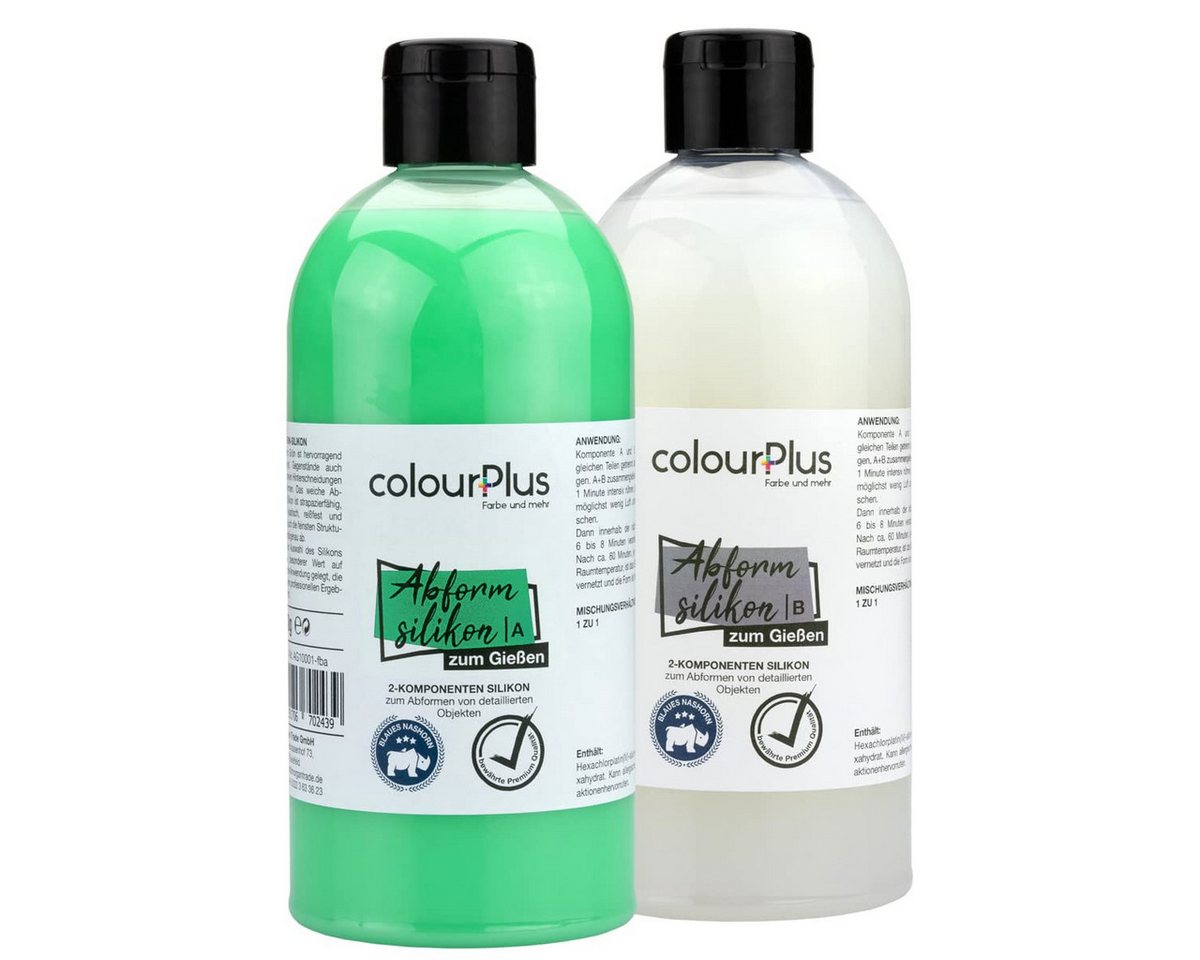 ColourPlus Spachtelmasse Abformsilikon, 2K-Silikon 1:1, detailtreu, reißfest, schrumpfungsfrei, geruchlos Bild 3