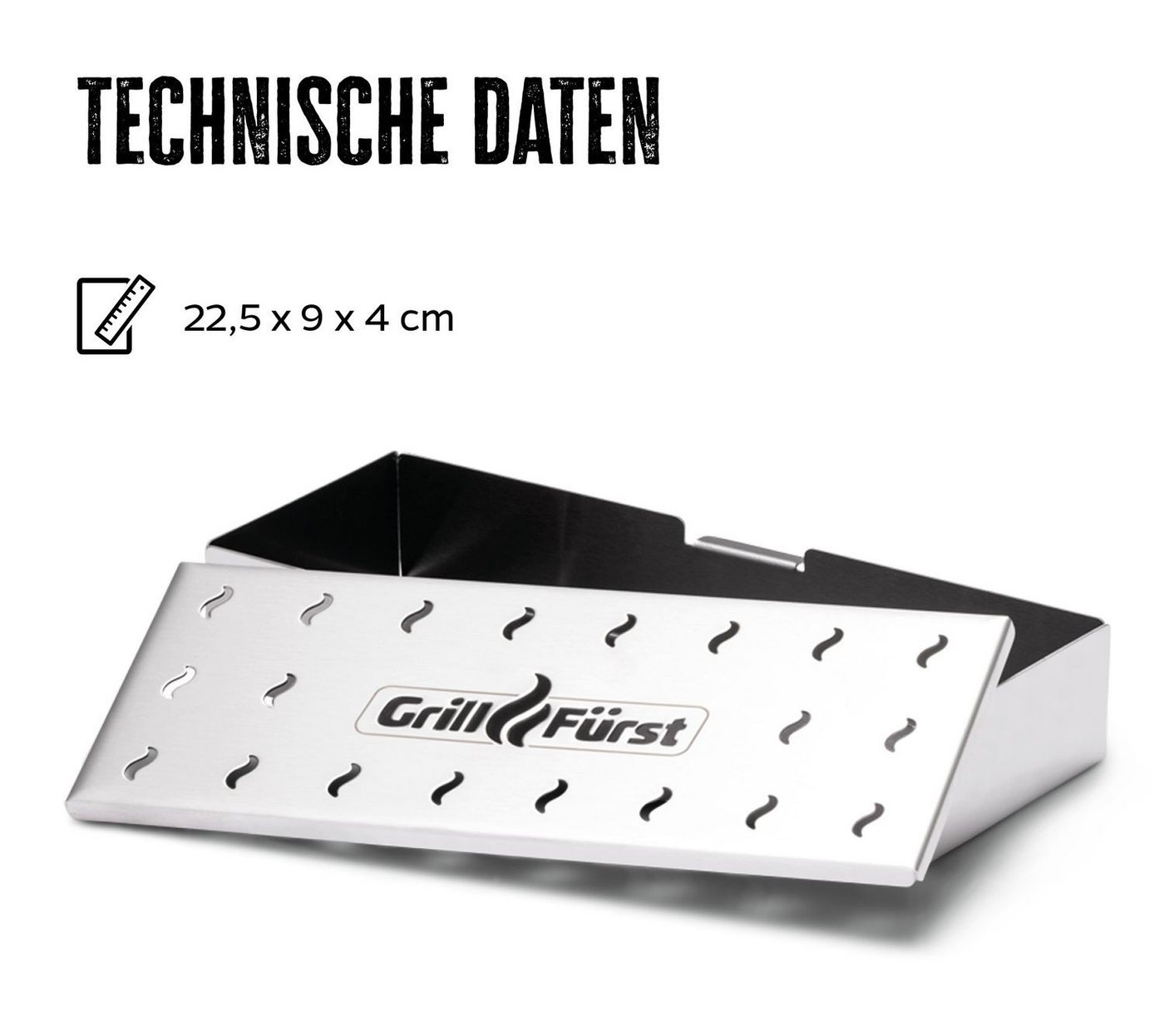 Grillfürst Räucherbox Grillfürst Räucherbox / Edelstahl Smokerbox für tolles Aroma Bild 4