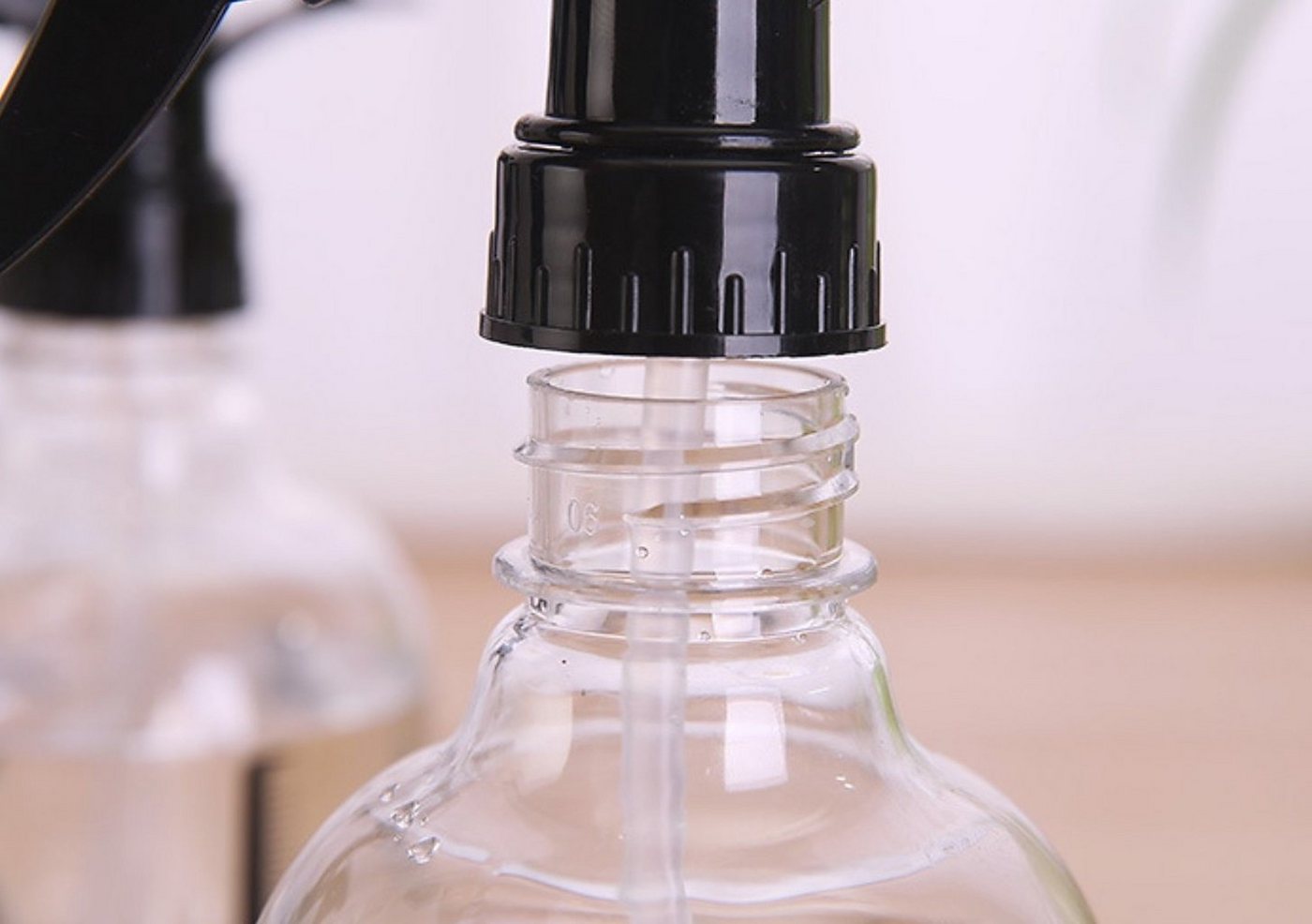 BAYLI Sprühflasche 5er Set Sprühflasche Friseur 250ml Handsprüher für Haare Zerstäuber Bild 3