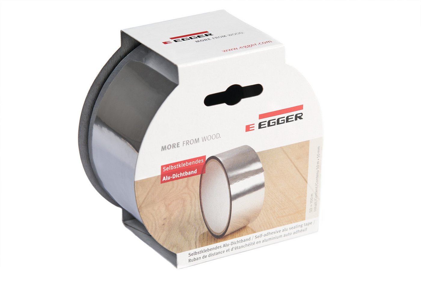 EGGER Dampfsperrklebeband Alu Tape (1-St) Alu-Klebeband für Dampfsperren und Trittschalldämmungen
