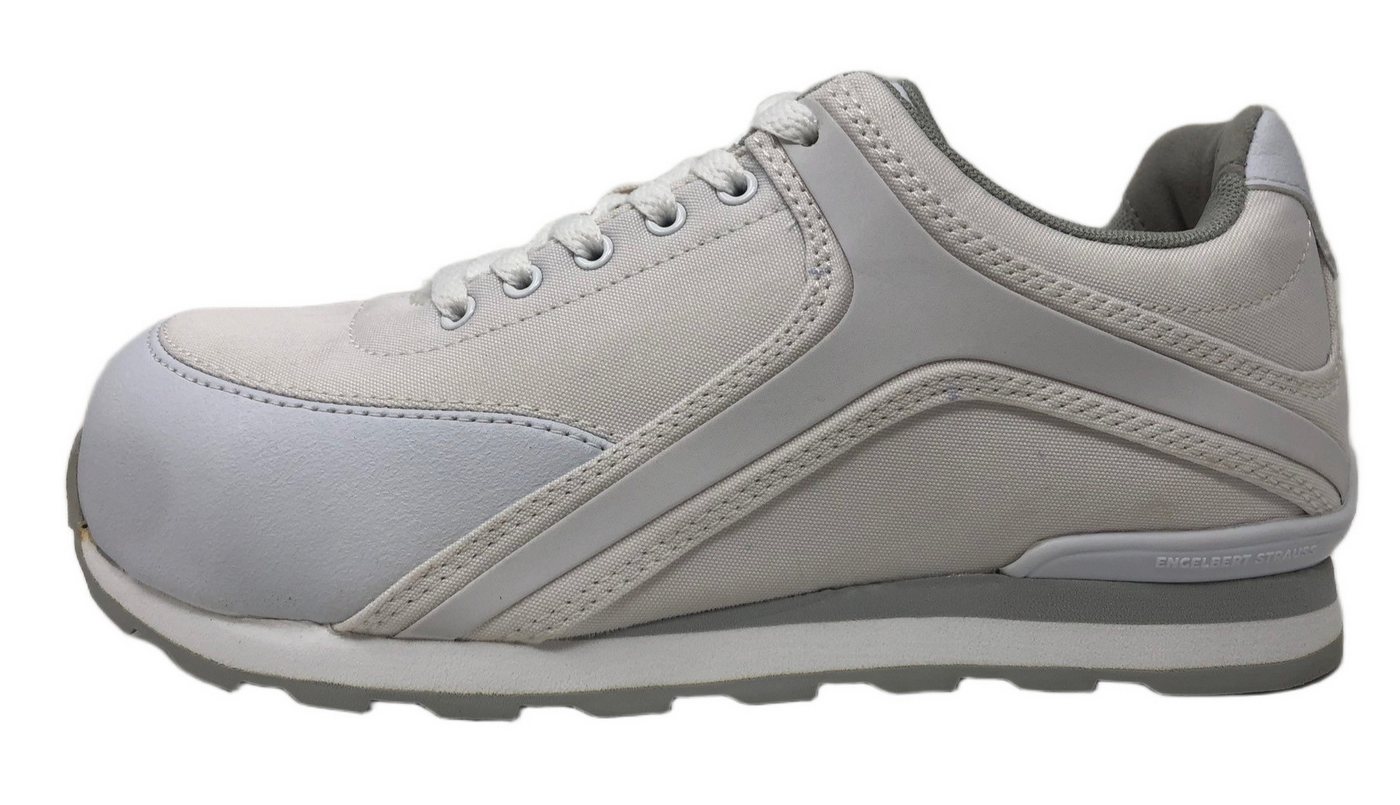 Engelbert Strauss e.s. S1P Sicherheitshalbschuhe Sutur MIT Stahlkappe weiss Sicherheitsschuh durchtrittsicher
