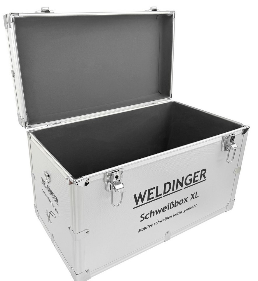 WELDINGER Werkzeugkoffer Schweißgerätekoffer Schweißbox XL Innenmaß 500x260x300 mm abschließbar Bild 5