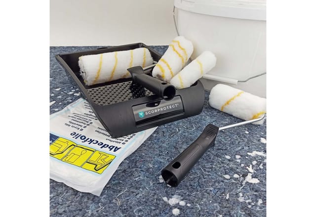 Scorprotect® Farbroller Renovierer-Maler-Set 8-teilig