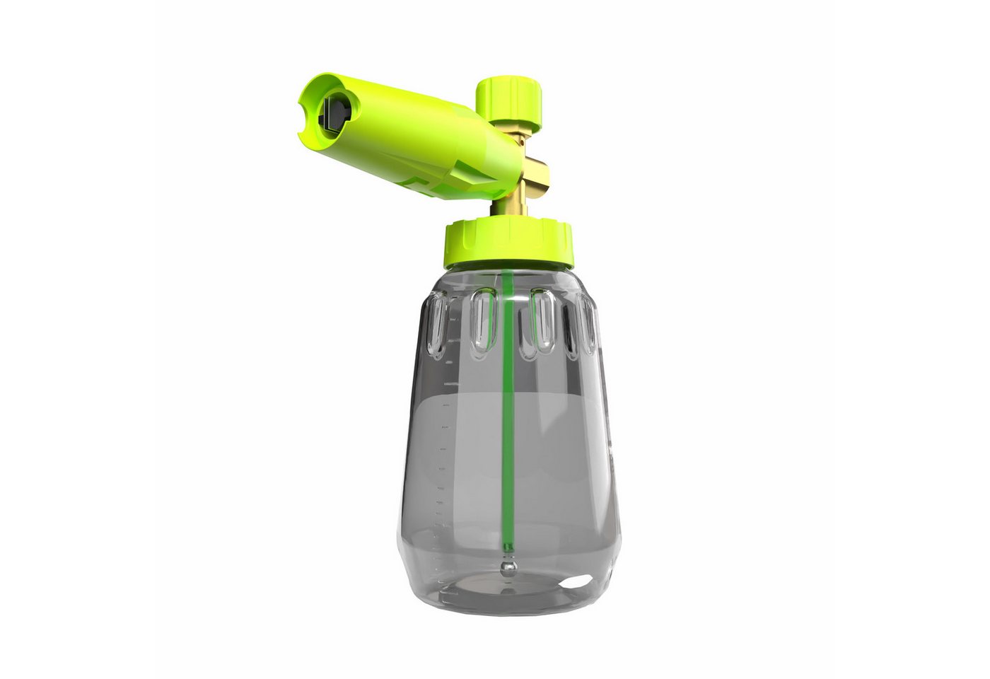 Nuke Guys Hochdruck-Schaumdüse Schaumlanze Schaumkanone 1 Liter mit Adapter und Dichtung, passend für Kärcher K2 Kärcher K3 Kärcher K4 Kärcher K5 Kärcher K6 Kärcher K7, (3-tlg), zum Aufschäumen von Reinigern, Schaumpistole Bild 3
