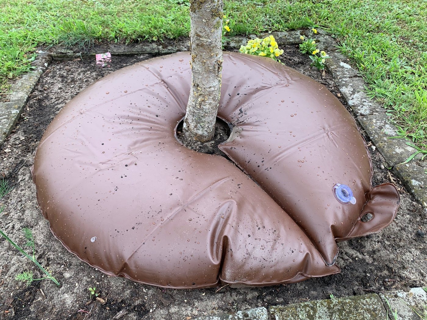 GARDINGER Bewässerungsschlauch Bewässerungsring 55 L Tröpfchenbewässerung für Bäume Sträucher Bild 4