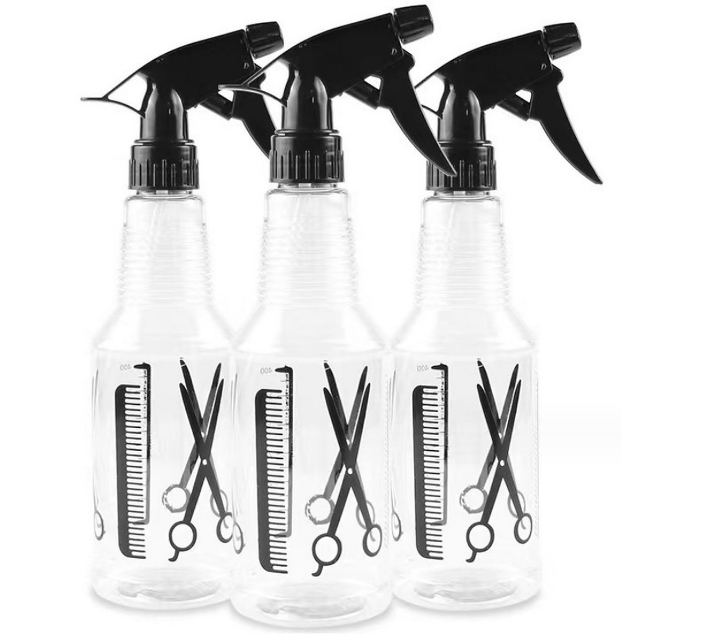 BAYLI Sprühflasche Sprühflasche Friseur - 500ml Handsprüher für Haare - Zerstäuber Sprayf Bild 3