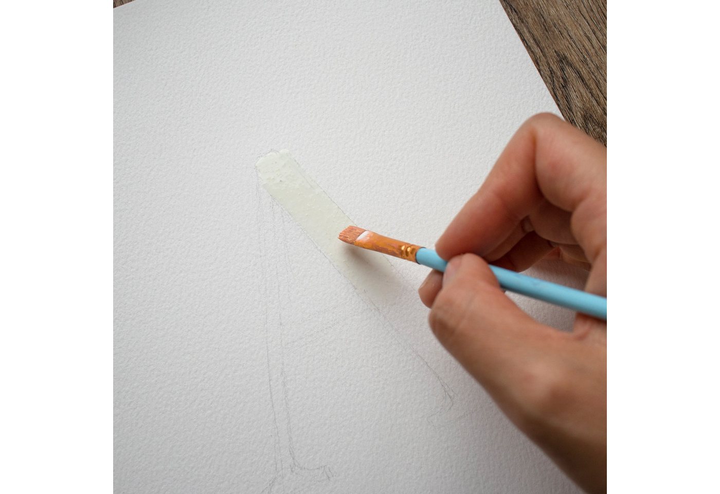 Mont Marte Aquarellfarbe Aquarell Maskiergummi flüssig 120 ml, Masking Fluid, Abdeckfirnis, abziehbares Rubbelkrepp für präzise & kantenscharfe, nicht färbend