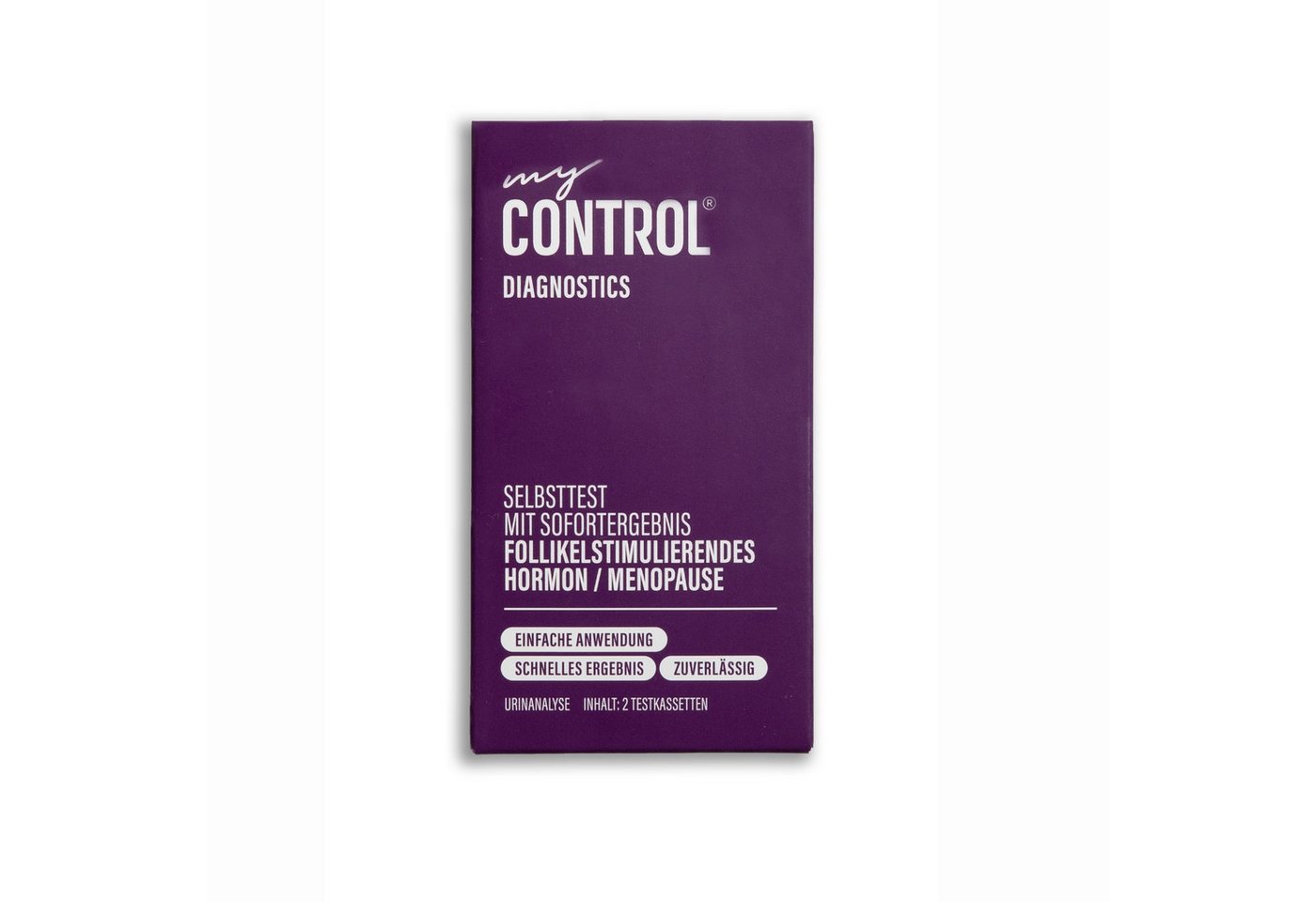 my Control® Fertilitätsset Diagnostics Selbsttest mit Sofortergebnis FSH/Menopause Test, 1-tlg. Bild 2