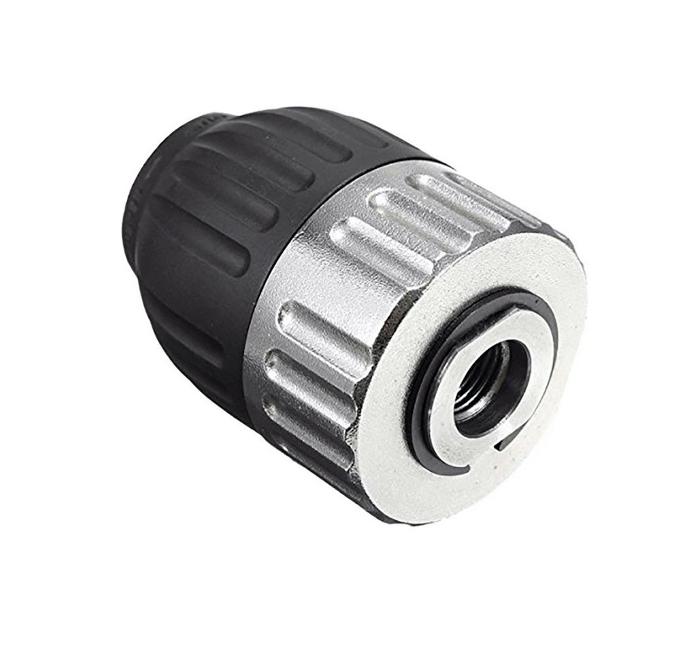 Trade-Shop Schnellspannbohrfutter passend für Bosch Panasonic Makita Metabo,Festool Hilti Hitachi Fein, Spannweite bis 13.00 mm, Werkzeugaufnahme mit Metallhülse / Gewindeanschluss: 1/2" x 20 UNF Bild 2