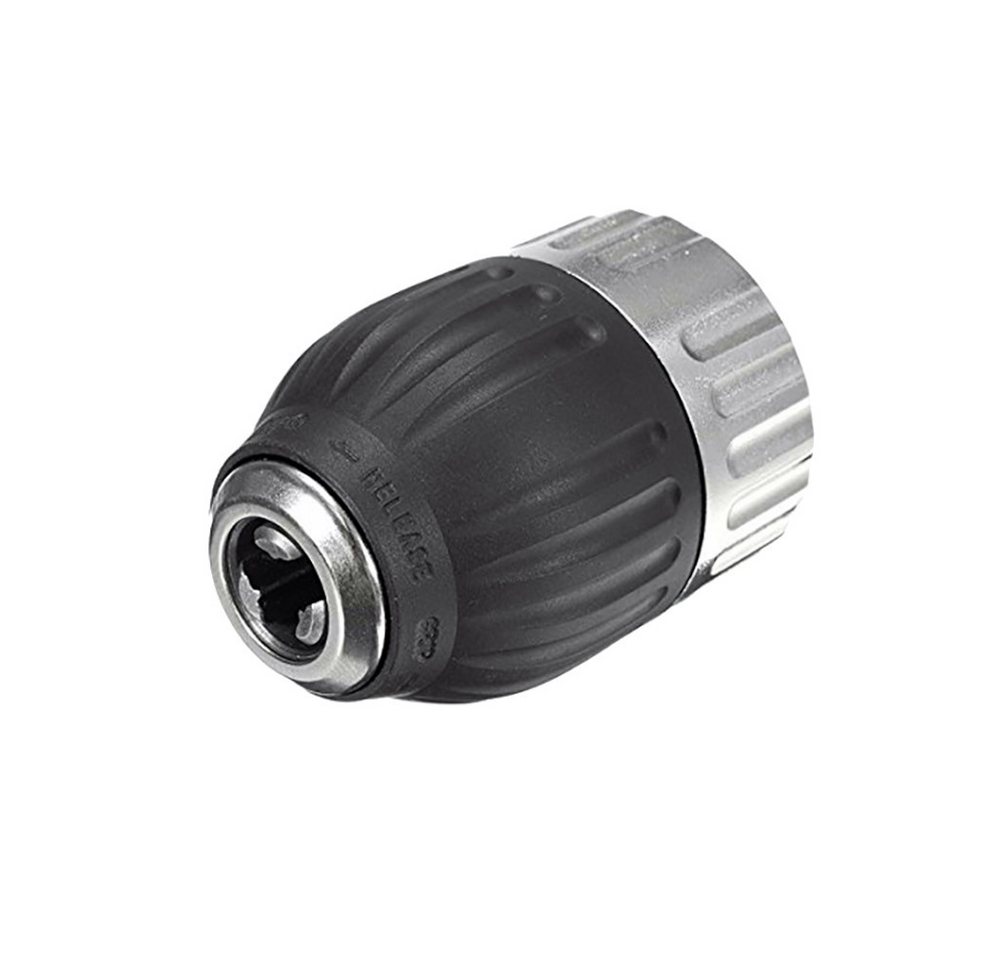 Trade-Shop Schnellspannbohrfutter passend für Bosch Panasonic Makita Metabo,Festool Hilti Hitachi Fein, Spannweite bis 13.00 mm, Werkzeugaufnahme mit Metallhülse / Gewindeanschluss: 1/2" x 20 UNF Bild 3