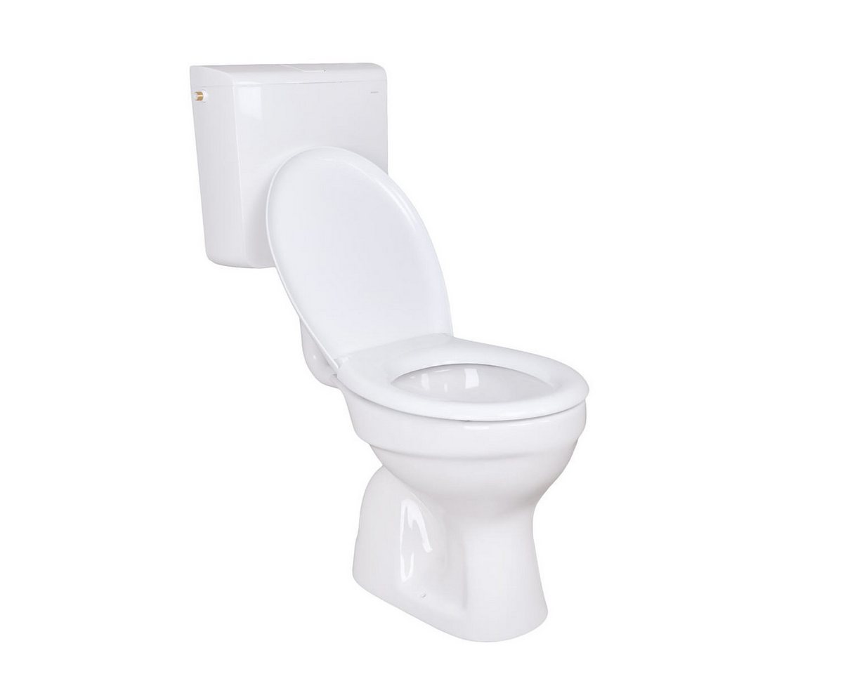Belvit WC-Komplettset mit Geberit AP110 Aufputz-Spülkasten und Softclose WC-Sitz Weiß, Bodenstehend, Wandhängend, Stand-WC oder Dusch-WC, Ohne oder mit Bidet-Funktion Bild 3