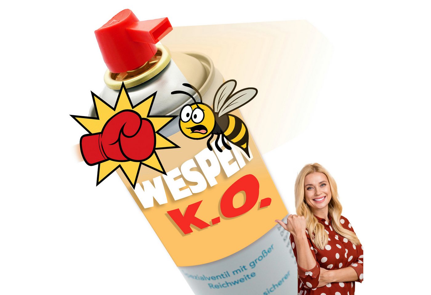 GERHOF Wespenspray gerhof, 750 ml