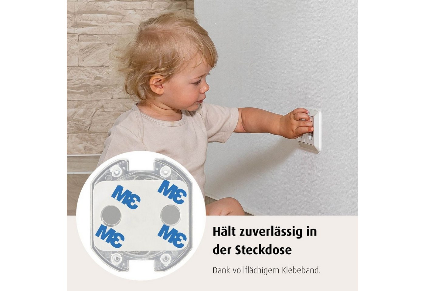 Reer Kindersicherung Transparent, Transparent Bild 3