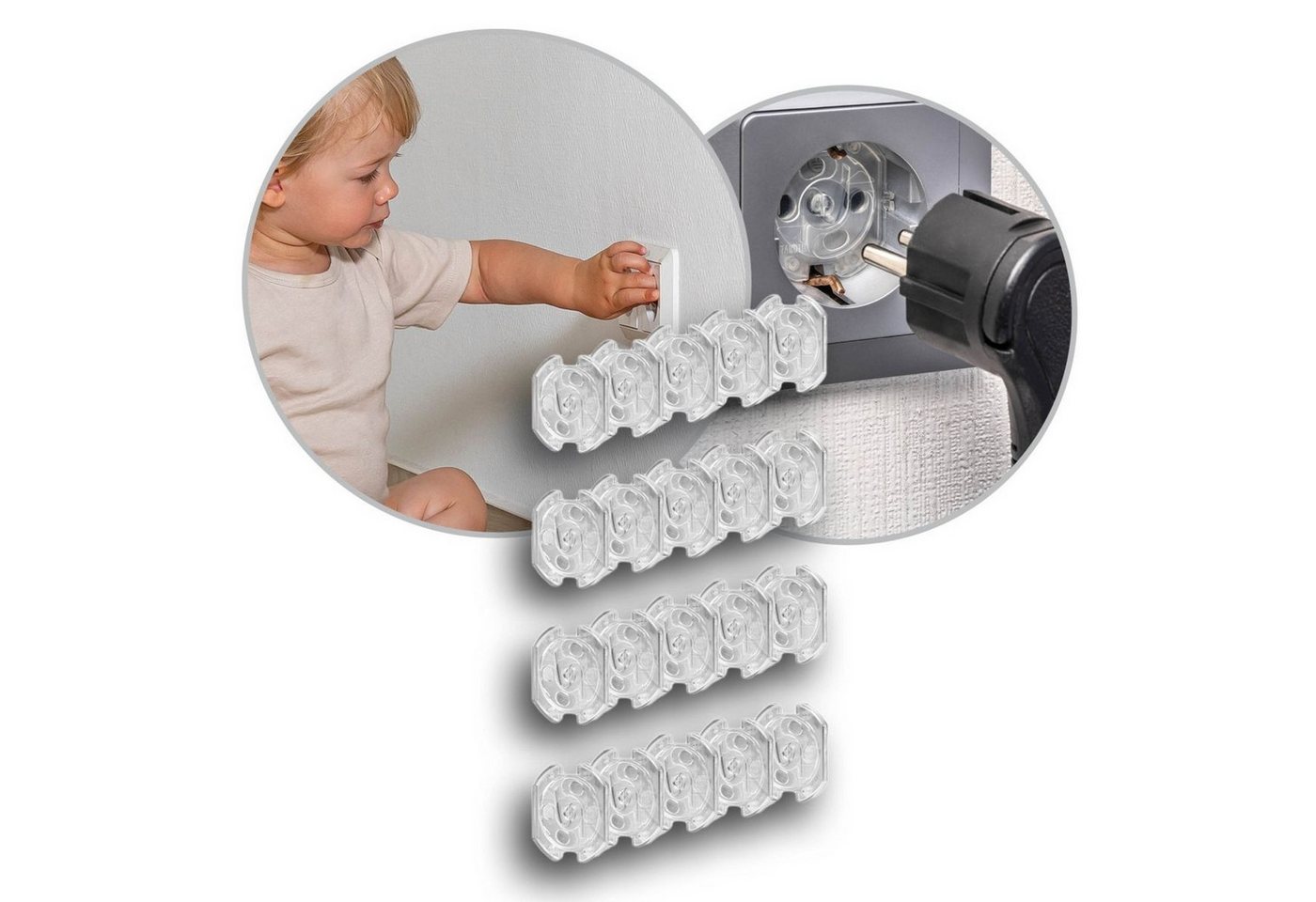 Reer Kindersicherung Transparent, Transparent Bild 4
