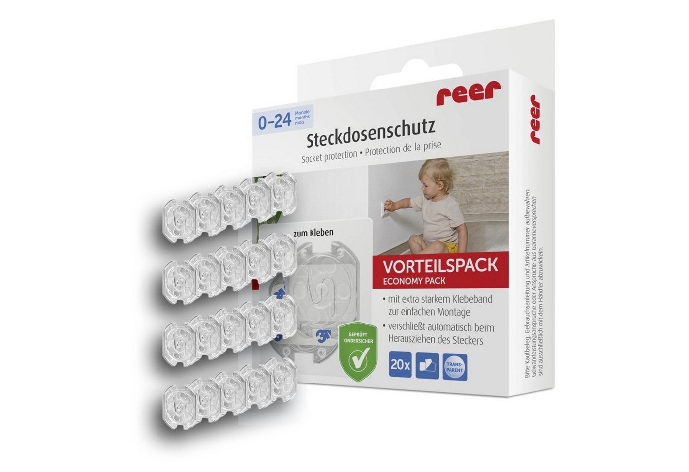 Reer Kindersicherung Transparent, Transparent Bild 5