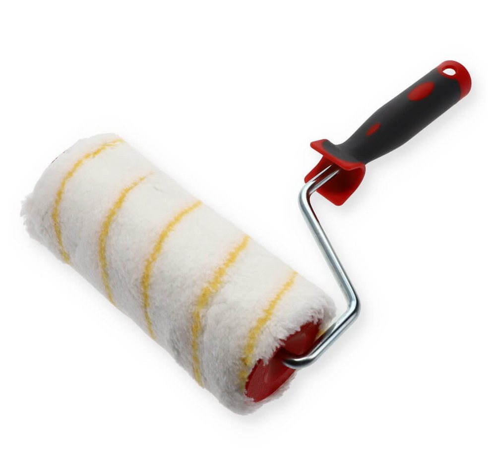 GarPet Farbroller Farbrolle Polyacryl 13mm 18-25cm Maler Streich Rolle Latex Farbe
