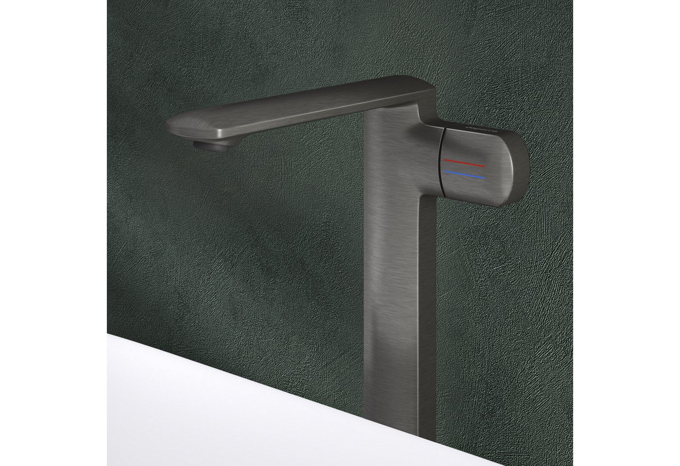 Mai & Mai Duscharmatur Armatur Wasserhahn Einhebelmischer DIN-Anschlüsse H:28.1cm WAO-1180H DIN-Anschlüsse