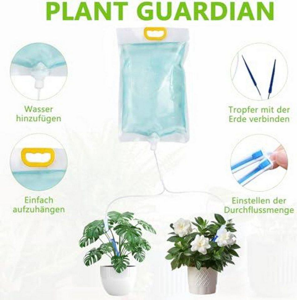 FELIXLEO Tropfer Automatische Bewässerung Pflanzen 5L Tropfbewässerungsbeutel Schlauch, (1-tlg) Bild 5