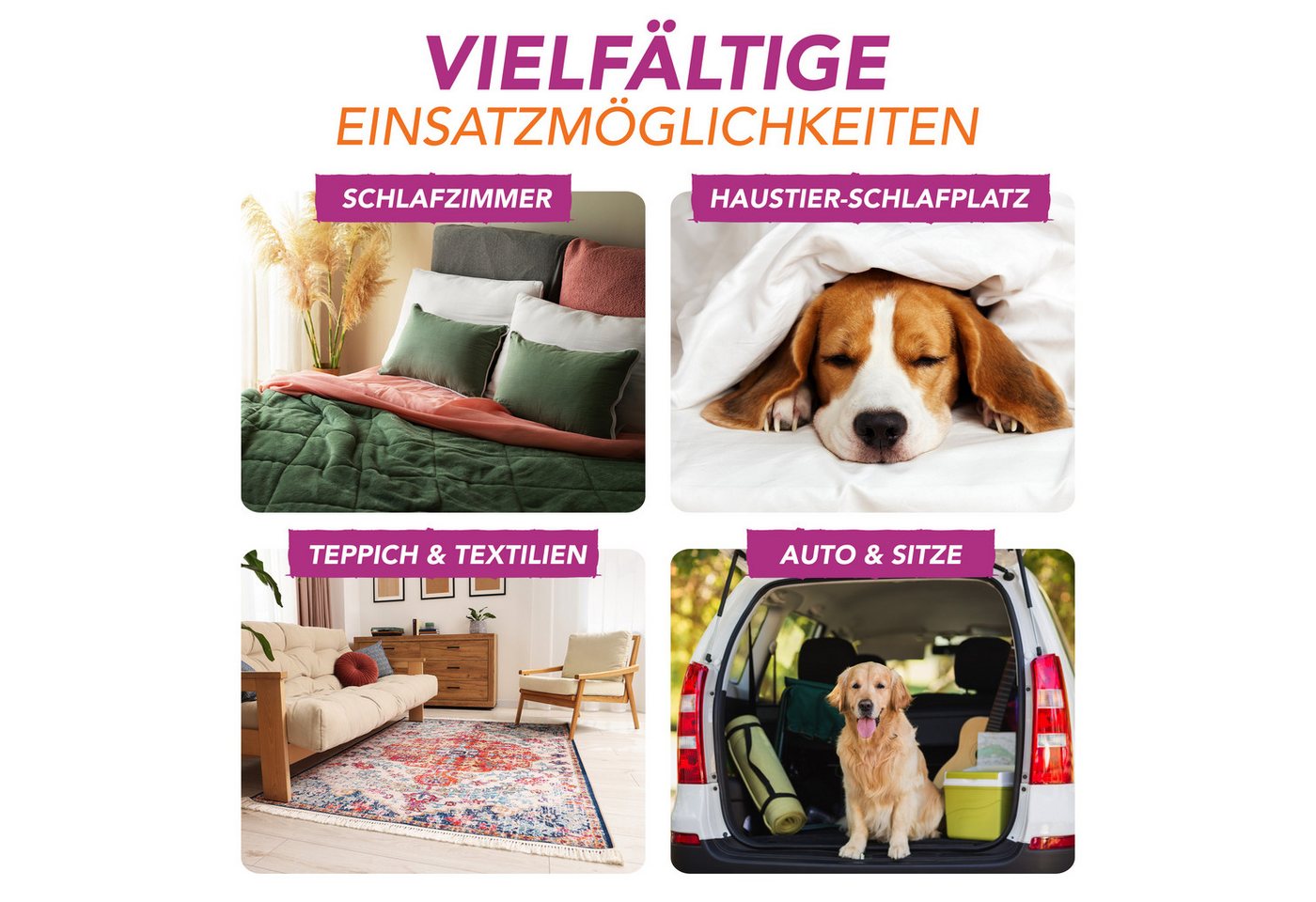 FUTUM Insektenspray Anti-Bettwanzen-Spray Floh-Mittel Ungeziefer-Spray, 3-St., biozidfreie Formulierung, auf Wasserbasis, brennt / ätzt nicht