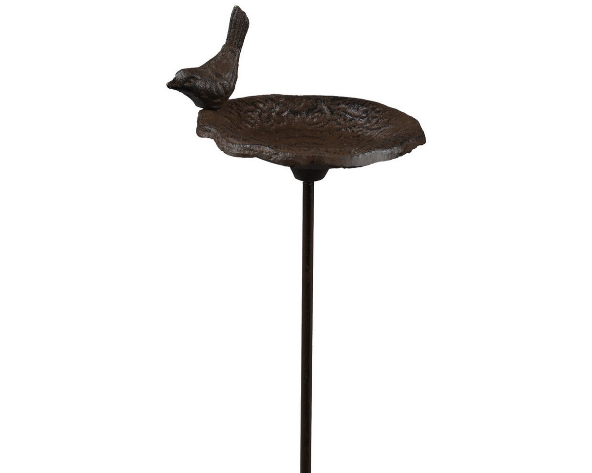 matches21 HOME & HOBBY Gartenstecker Vogeltränke Stecker Vogel 88 cm (1-St) Wetterfest, Witterungsbeständig, zum Stecken