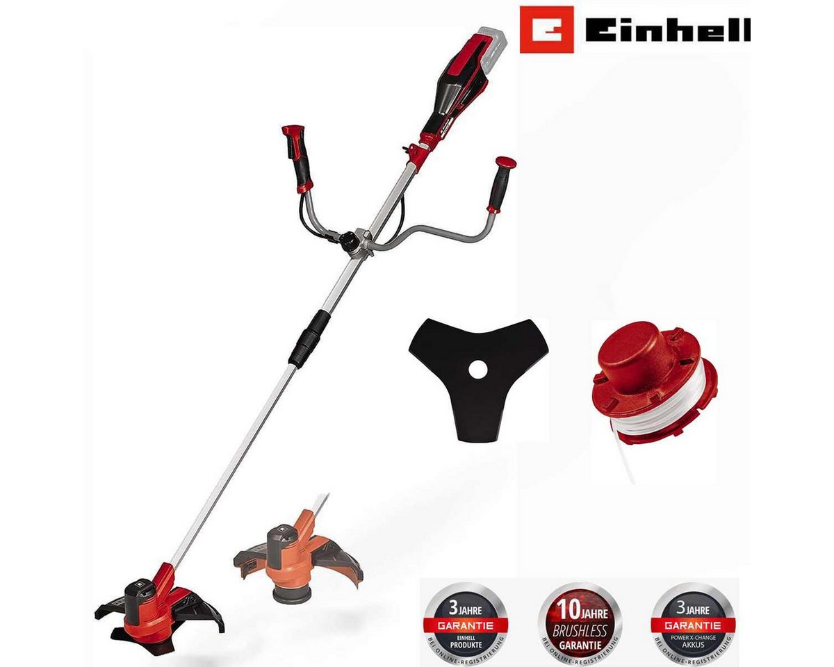 Einhell Akku-Motorsense Einhell Akku-Sense AGILLO 18/200 Solo 18V Messer + Faden Bild 4