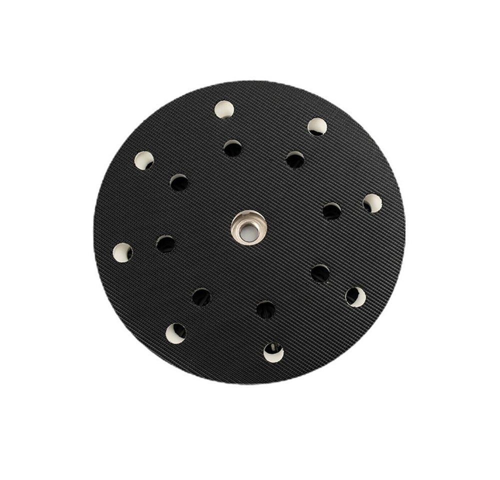 Trade-Shop Schleifteller passend für Makita BO6050, BO6050J ersetzt 197315-5, 197314-7, ø 150.00 mm, 1-St., Aufnahme: M8 / Härtegrad: hart / Anzahl der Löcher: 15 Bild 3
