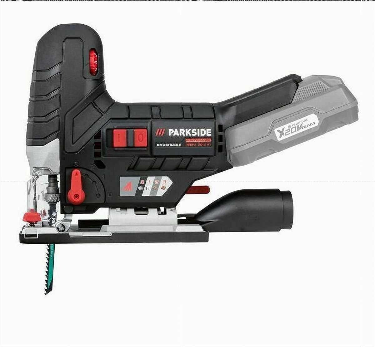 PARKSIDE PERFORMANCE® Akku-Stichsäge PSSPA 20-Li Akku-Stichsäge X 20 V Team Akku 2.0 Ah Ladegerät Bild 3