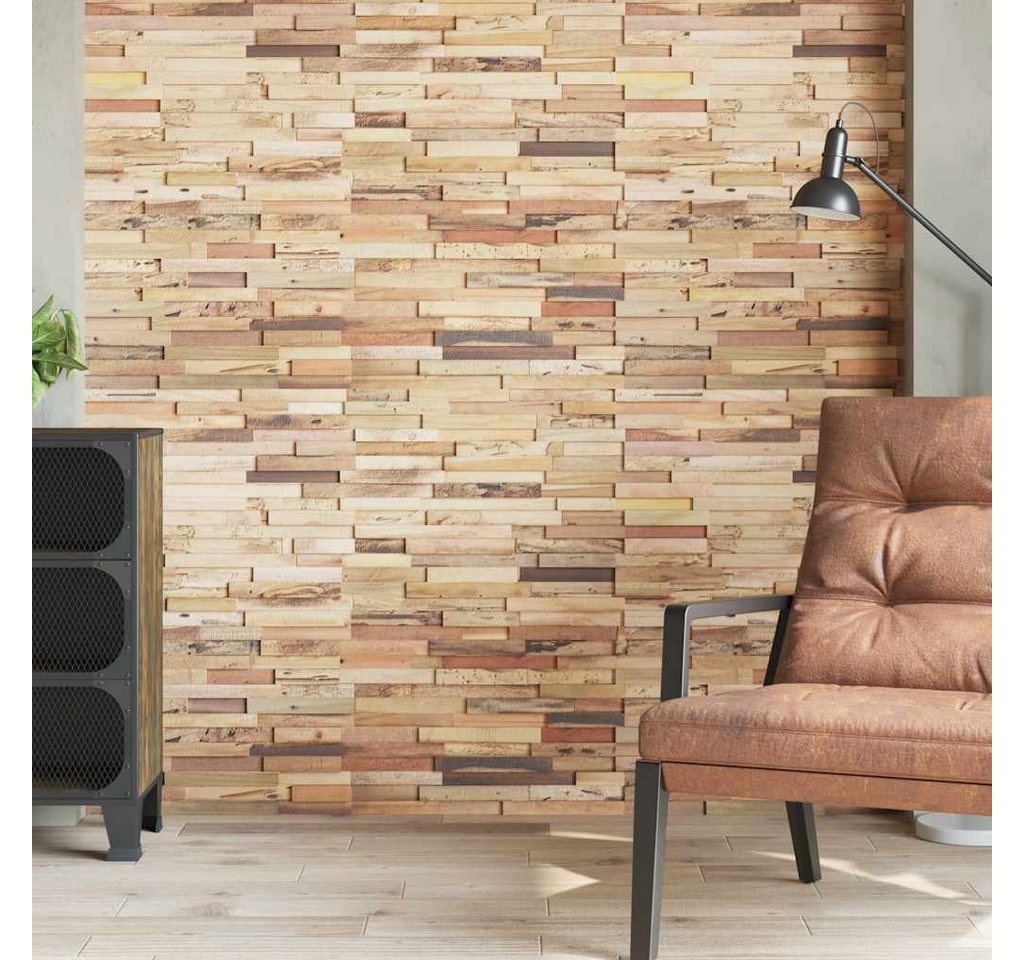 vidaXL Wandpaneel Wandplatten 10 Stk. 1,03 m² Massivholz Altholz, (10-tlg) Bild 2
