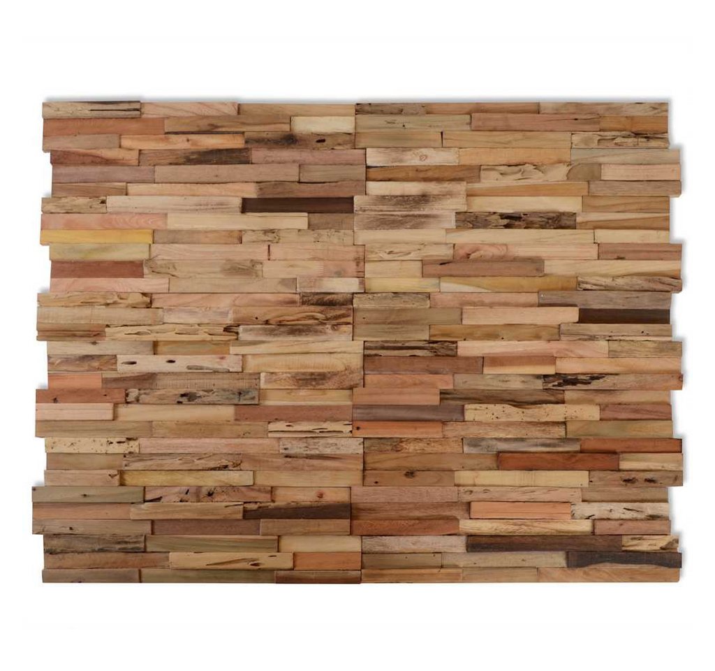 vidaXL Wandpaneel Wandplatten 10 Stk. 1,03 m² Massivholz Altholz, (10-tlg) Bild 4