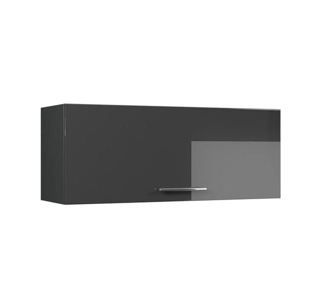 Vicco Hängeschrank Fame-Line, Anthrazit Hochglanz/Anthrazit, 100 cm (1-St)