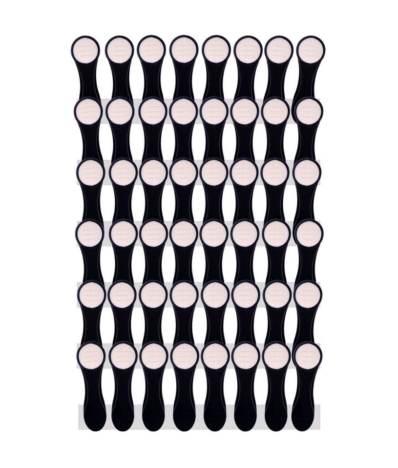 trendfinding Wäscheklammern 48 Wäscheklammern für empfindliche Wäsche mit Softgrip Schwarz-Weiß, Unverwechselbares Design, Langlebigkeit durch neueste Klammertechnik Bild 2
