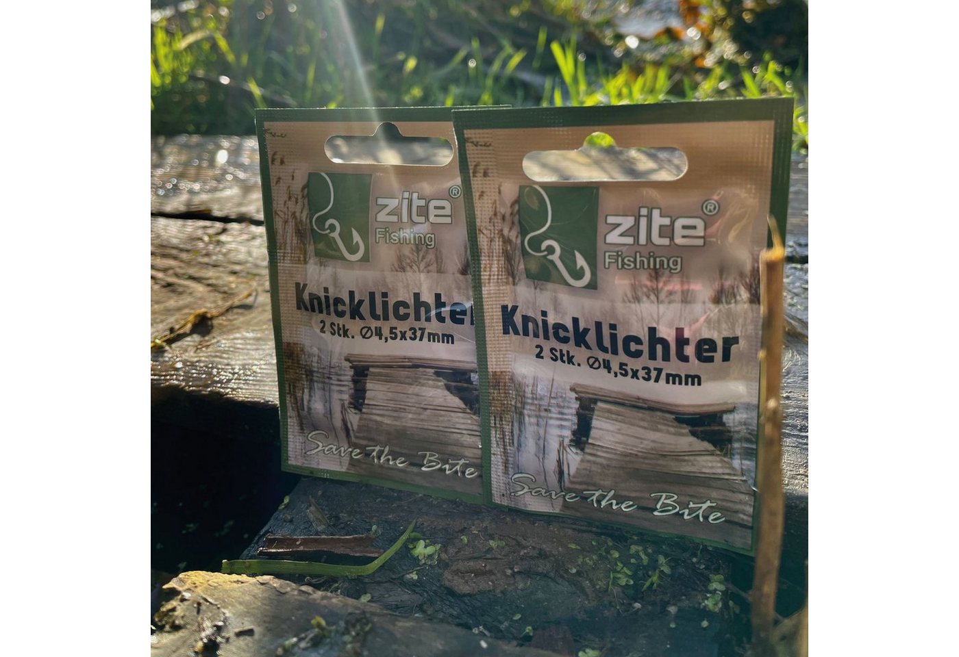 Zite Montagezubehör Knicklichter Set für Nachtangeln, 100 Stück, 4,5x37mm Bild 3