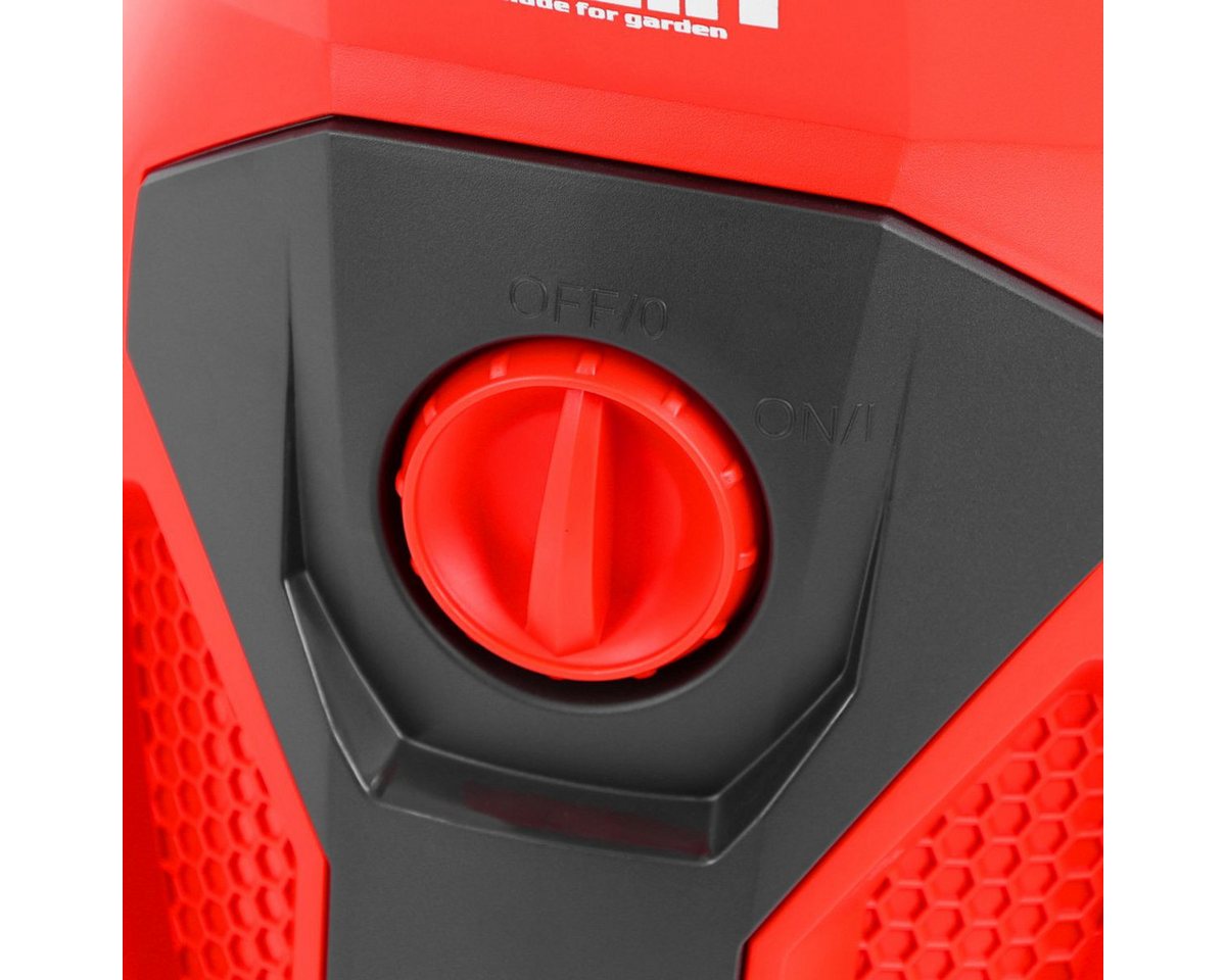 Hecht Hochdruckreiniger elektrisch mit Schaumdüse, 170bar, 2200W, 6,5 l/min, Druck max: 170 bar, Fördermenge max: 450 l/h, Reingungsmitteltank, 450 l/h, integrierte Schlauchtrommel 5m Schlauch Bild 5