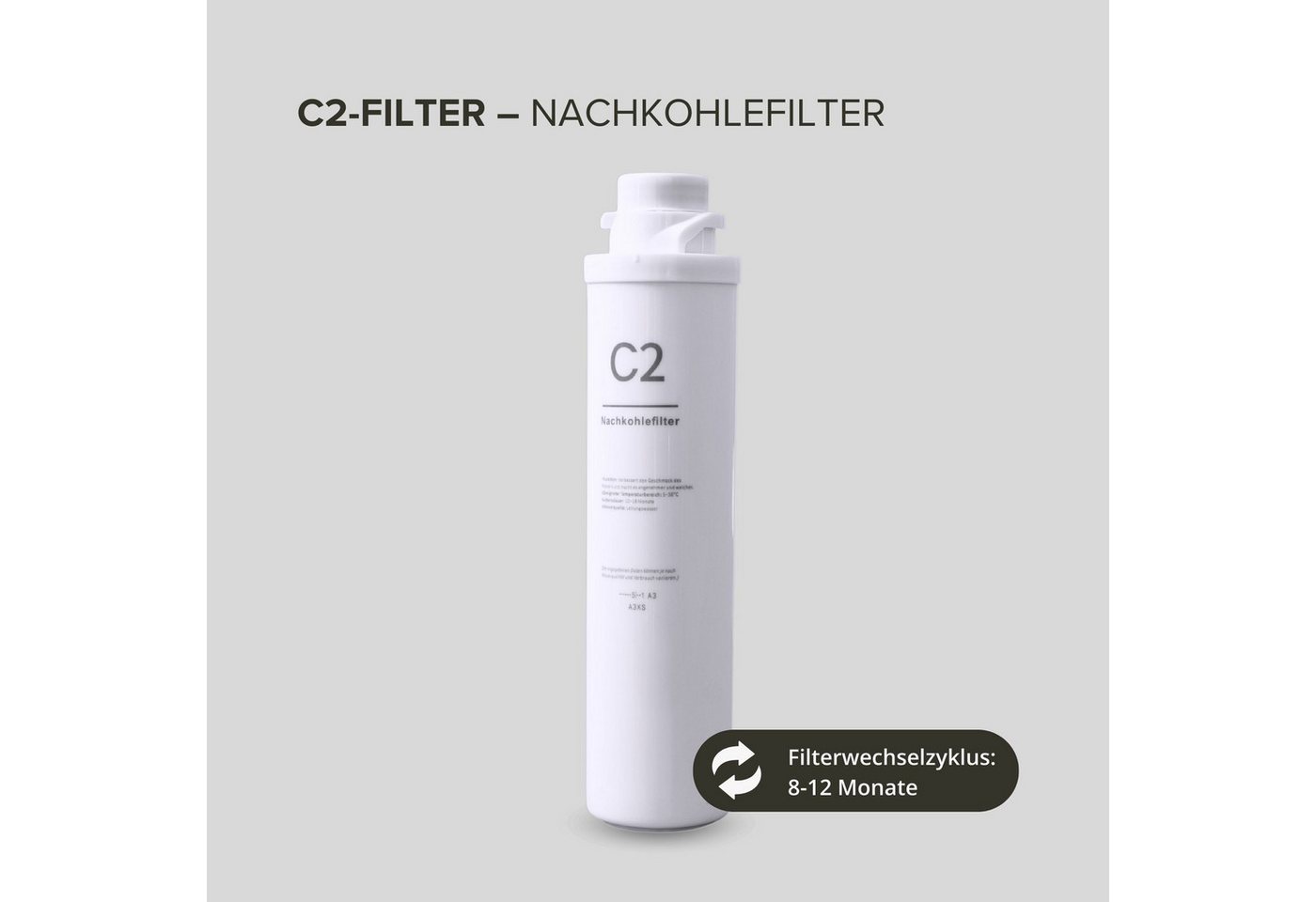 Health Rise Ersatzfilter Health Rise Pure Water Basic – C2 Filter Bild 2