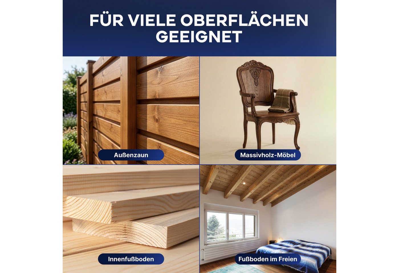 plid Holzschutzlasur Holzschutzlasur Holzlasur Holzschutz Holzgrundierung Holzschutzgel, Schnelltrocknend Bild 2